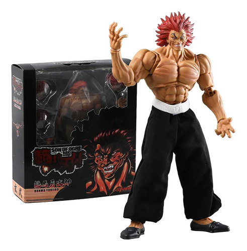 Figura De Acción De Juguete Hanma Yujiro Baki Grappler Ko St