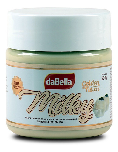 Pastas Saborizantes Golden Flavors - Milky