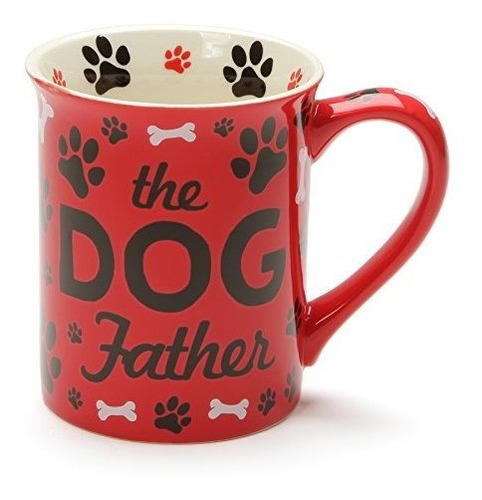 Enesco 6001229 Nuestro Nombre Es Mud Dog Father Stoneware Mu