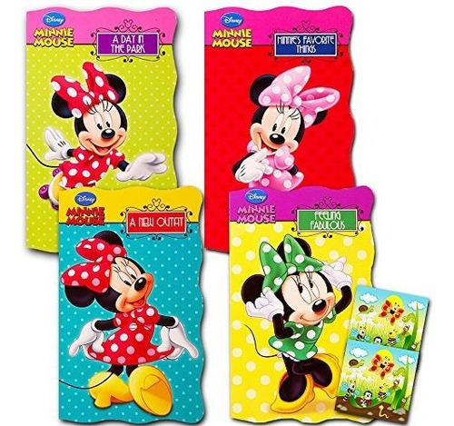 Minnie Mouse De Disney Mis Primeros  (conjunto De 4 Li