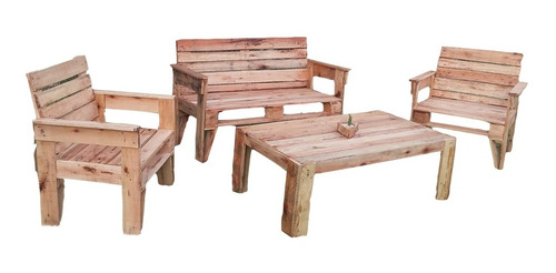 Juego Sillones Rusticos Exterior #los Mejores#