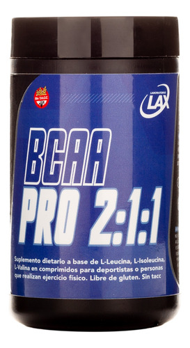 Aminoácidos Bcaa Pro 2.1.1 Lax 120 Comp Sin Tacc