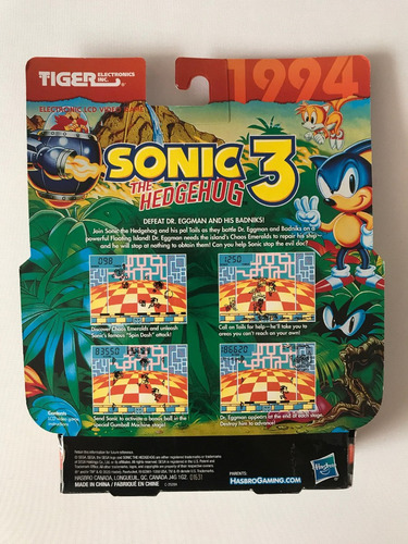 Sonic The Hedgehog Juego Game And Watch Tiger Electronics Lc (Usado)