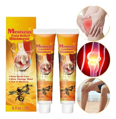 5 Unidades De 20 G De Gel Amarelo Para Aliviar