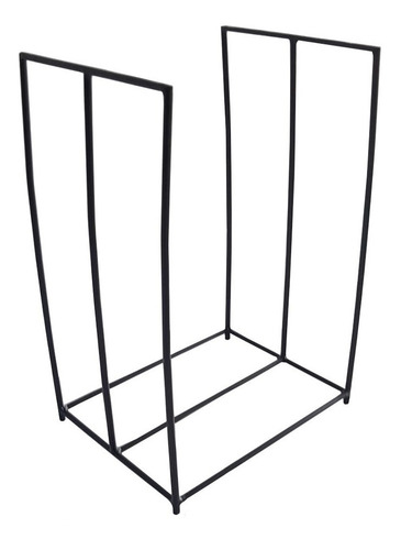 Suporte De Lenha Rustica Para Lareira Fogão Churrasqueira