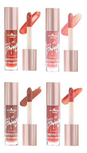  Kit Glosses Voluminizadores Fill In Thirsty Italia Deluxe 