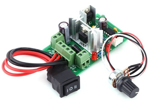 Controlador De Velocidad Reversible Motor Dc Pwm 10-36v 5a C