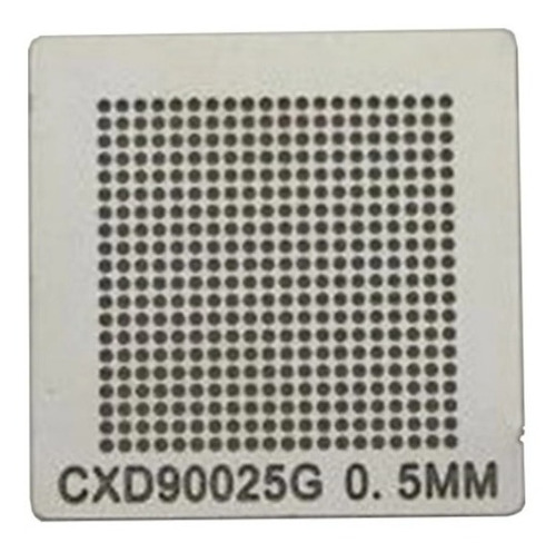 Stencil Ps4 Cpu Cxd90025g 0,50mm Calor Direto Bga Reballing