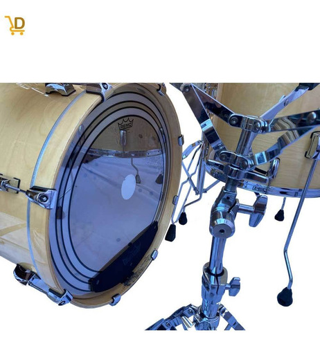 Bateria Pearl Vision Vbl 10/12/16/22 Completa- 12x Sem Juros (Usado)