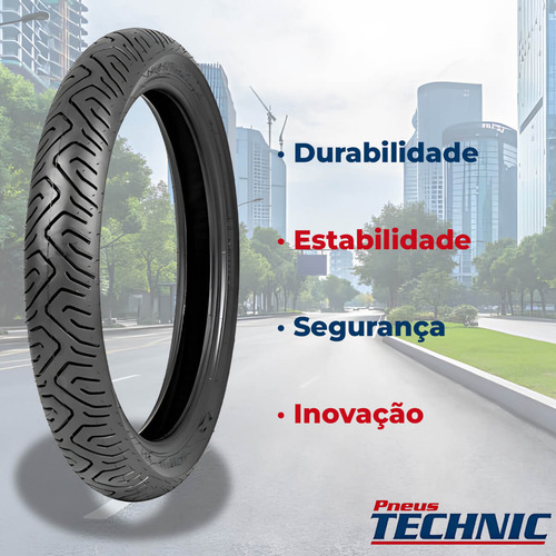 Pneu Traseiro Fazer/ Factor 150 100-90-18 Technic