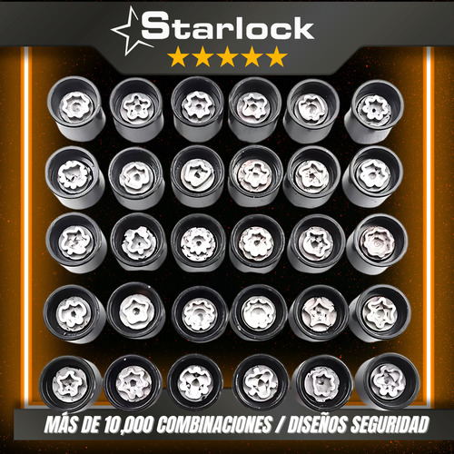 H1e Starlock Antirrobo 12 X 1.5 Mm Para Jmc Vigus 2023-2027