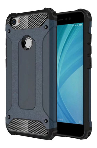 Protector Funda Armor Note 5a Prime Xiaomi Azul Oscuro Tcs