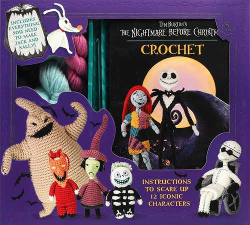 Libro Disney The Nightmare Before Christmas Crochet