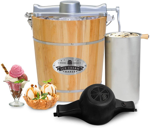 Maquina Para Hacer Helado Elite Casero 4qt (eim-402) En Casa 60