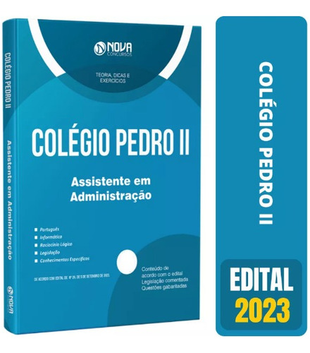 Apostila Colégio Pedro Ii Assistente Em Administração 2023