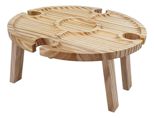 Mesa De Picnic Portátil, Plegable De Madera, Portátil, De