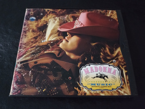 Madonna - Music (cd, Maxi-single, Black Flp Case - Usa) 