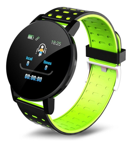 119 Plus Round Smartwatch Relojes Digitales Reloj De Pulsera