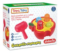 Comprar Didacta Topa Topa 600\u002F32 juguete gusanito manzana giro didáctico color rojo