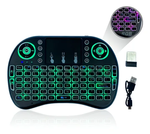 Comprar Mini Teclado Controle Sem Fio Para SmartTv Tv box Pc