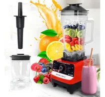 Comprar Licuadora Profesional Slim Company Velocidad Power 4500w Potente Procesador Hielo Vaso De Plástico Industrial Electrodomésticos De Cocina Control 15 Velocidades Capacidad 2 Litros Color Rojo