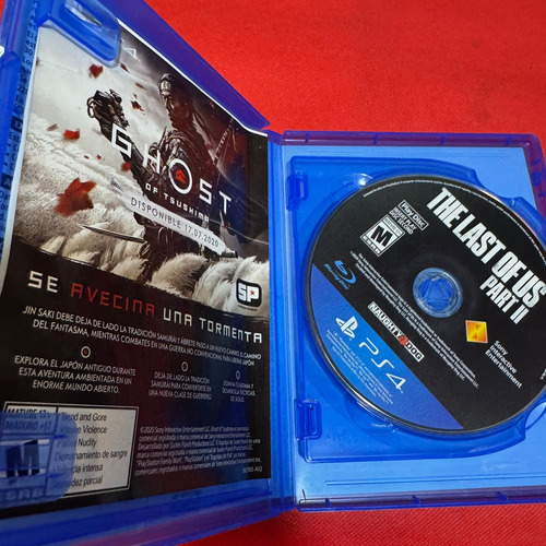 The Last Of Us Part Ii Play Station4 Ps4 Original (Usado)