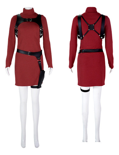 Resident Evil 4 Ada Wong Disfraz Cosplay Vestido