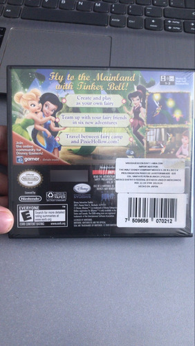 Tinkerbell And The Great Fairy Rescue Nintendo Ds Nuevo (Usado)