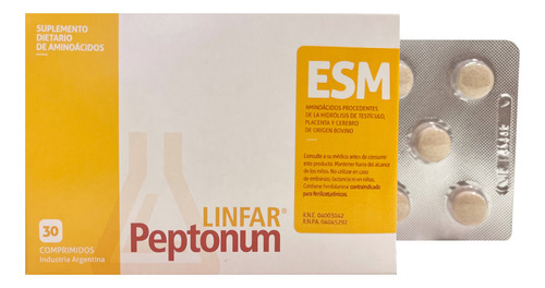 Peptonas Esm Estimulante Sexual Masculino - Peptonum Linfar