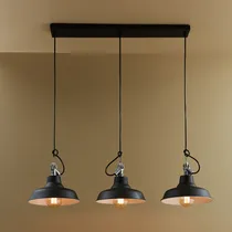 Comprar Lamparas Colgantes barral Galponero. Estilo Industrial .Estructura Negro. Directo de fabrica. Venzar