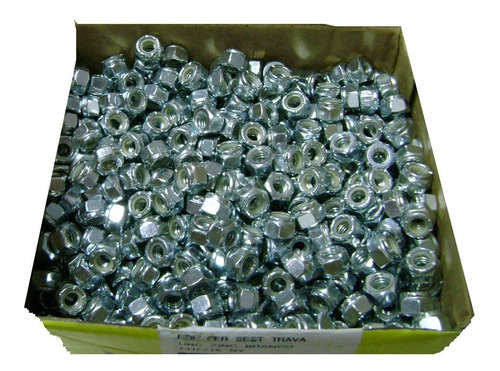 Porca Trava Travante Nylon Jomarca 10mm C/100 Unidades