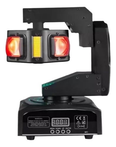 Luz De Cabeza Móvil Led, Rotación De 3 Ejes Xyz, Control Dmx