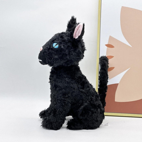 Brinquedo De Pelúcia Coraline Cat De 11,8 Polegadas