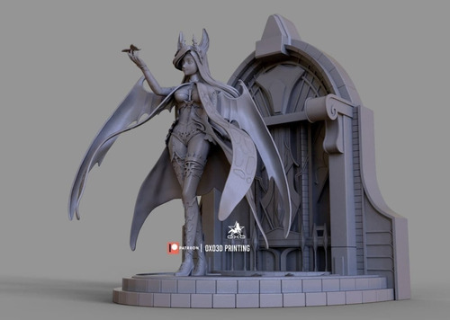 Archivo Stl Impresión 3d - Succubus Queen Mabinogi