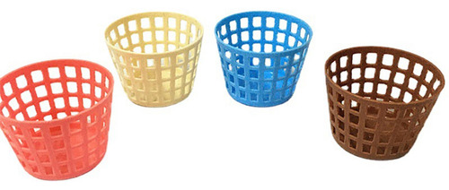2 Cesta De Almacenamiento Para Casa De Muñecas 1/12, Modelo