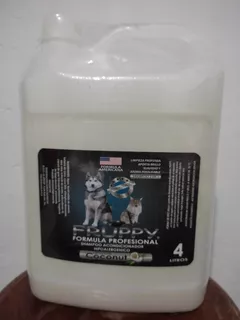 Shampoo Perros Y Gatos Pelaje Blanco Hipoalergénico 4 Litros