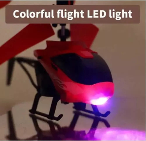 Qu Helicóptero Control Remoto Recargable Niño Juguete Con