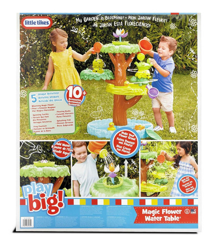 Imagen 5 de 5 de Mesa De Agua Flor Mágica Little Tikes.