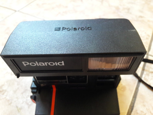 Câmera Fotográfica Antiga Polaroid One Step Flash Leia Descr