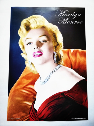 Poster Marilyn Monroe Vestido Rojo | Cuotas sin interés