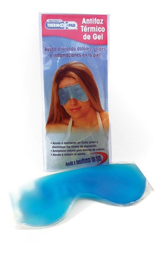 Imagen 5 de 7 de Antifaz Termico De Gel P/frio (ojeras, Bolsas,dolor, Estres)