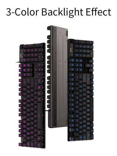 Teclado Gamer Mecanico Ajazz Warrior 3 Retroiluminado