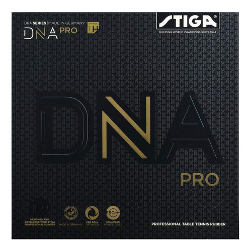 Stiga Dna Pro H Goma Ping Pong (2,1) Color Rojo