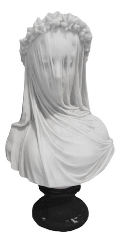 Nova Estatua De Busto De Dama Velada Regalo De Inauguración