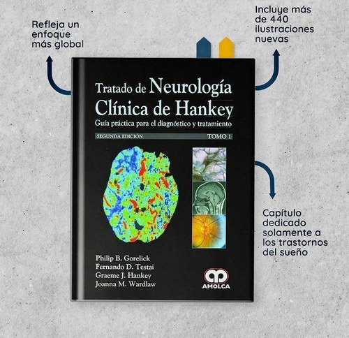 Tratado De Neurología Clínica De Hankey 2 Ed 2 Tomos