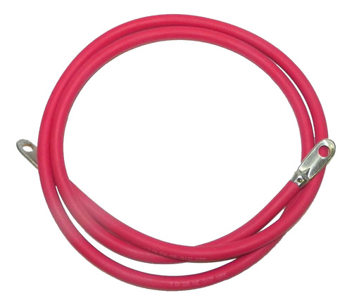 Cable De Batería: 2 Awg X 72 '' - Rojo - Marca: Sierra