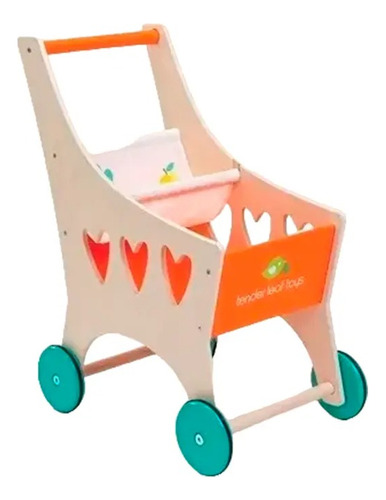 Tender Leaf Toys Carrito Supermercado Niños Juguete Madera