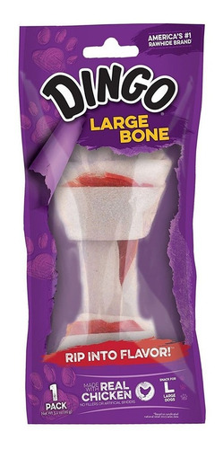 Golosina Masticable Para Perros Dingo Large Bone