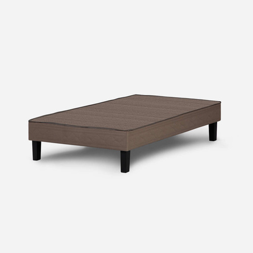 Base Cama Rosen New Style 1 Plaza 90 X 200 Cm Visón