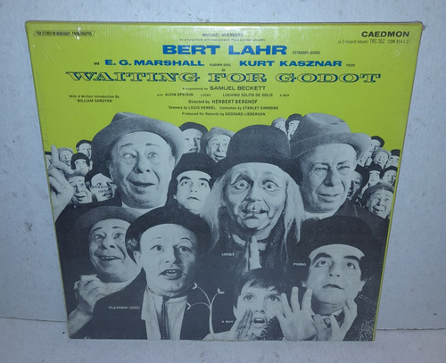 Waiting For Godot Bert Lahr Vinyl Lp (Usado)